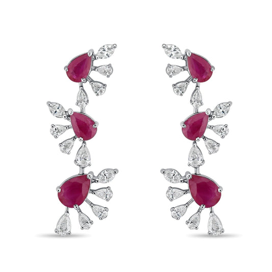 FIORAELIS RUBY EARRING