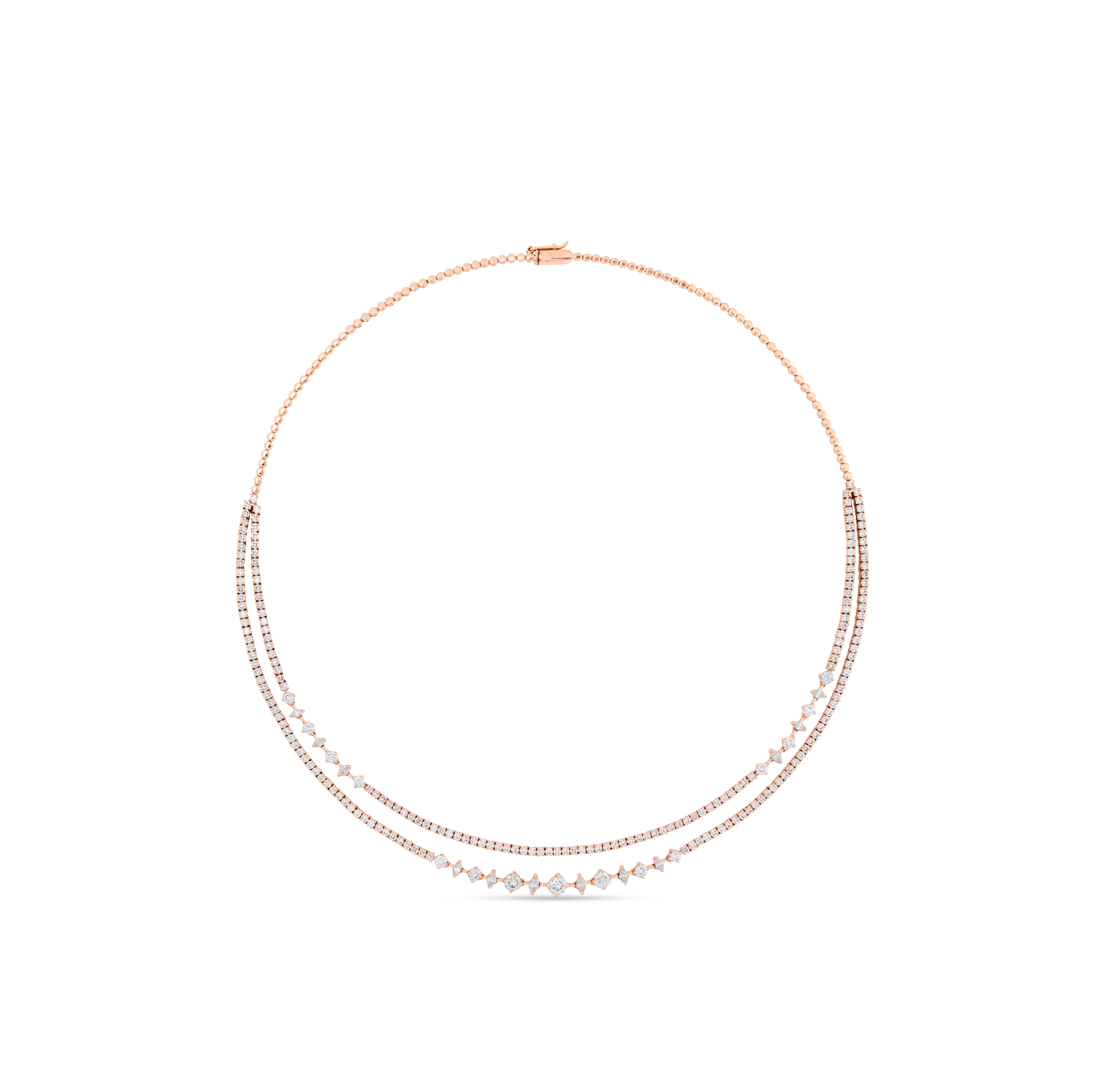 LUMINA MULTI EDGE NECKLACE