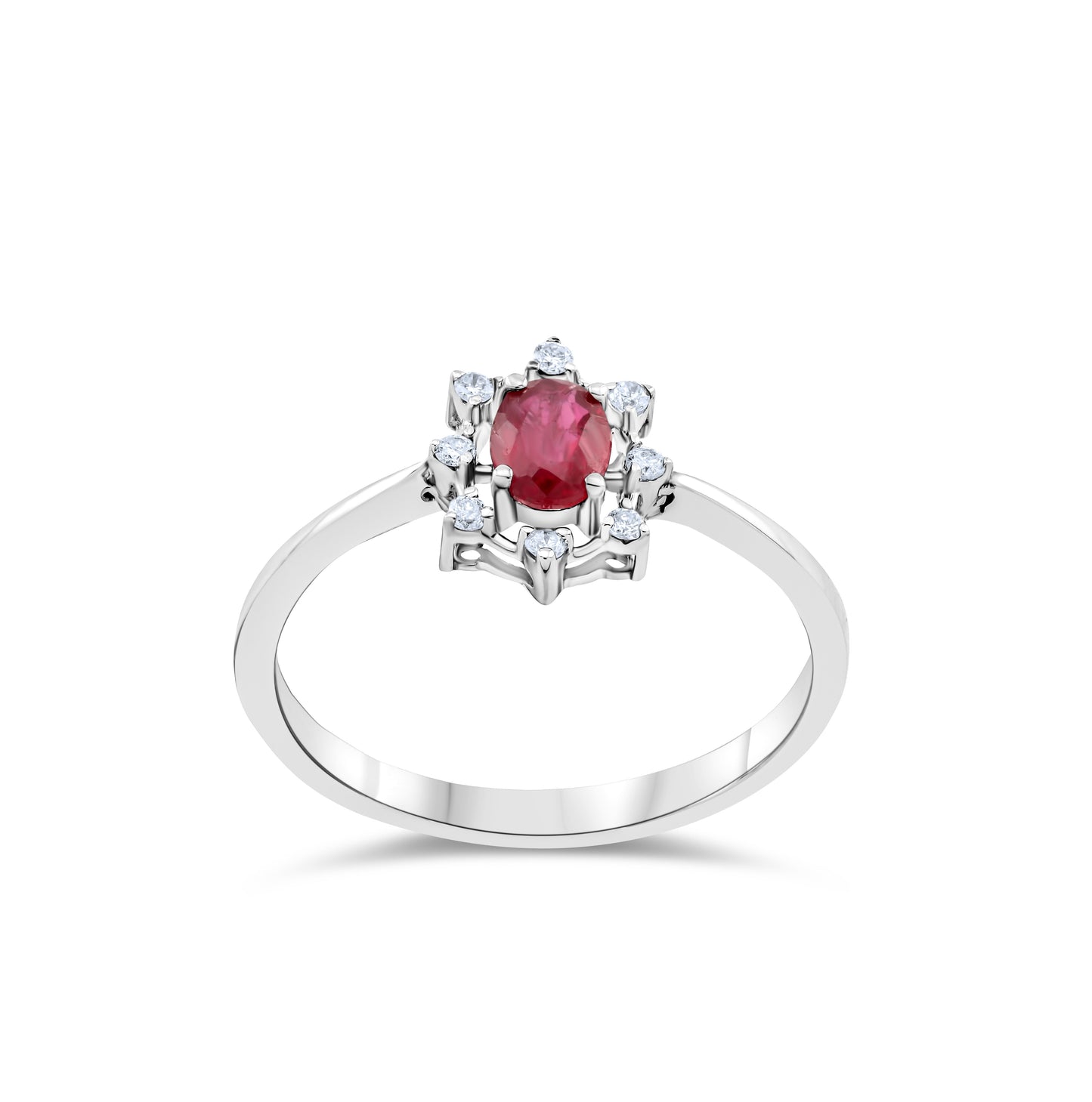 CROWN RUBY FANCY RING