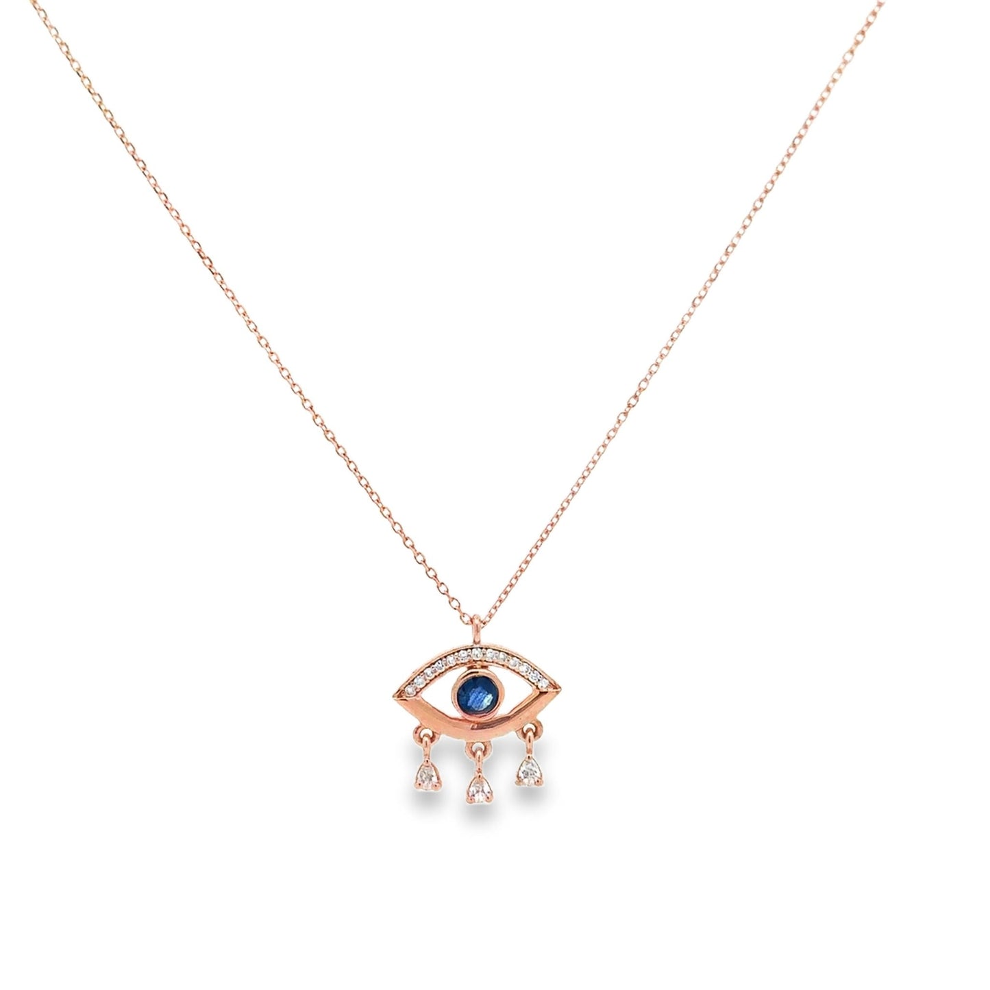 EVIL EYE FANCY AURORA NECKLACE