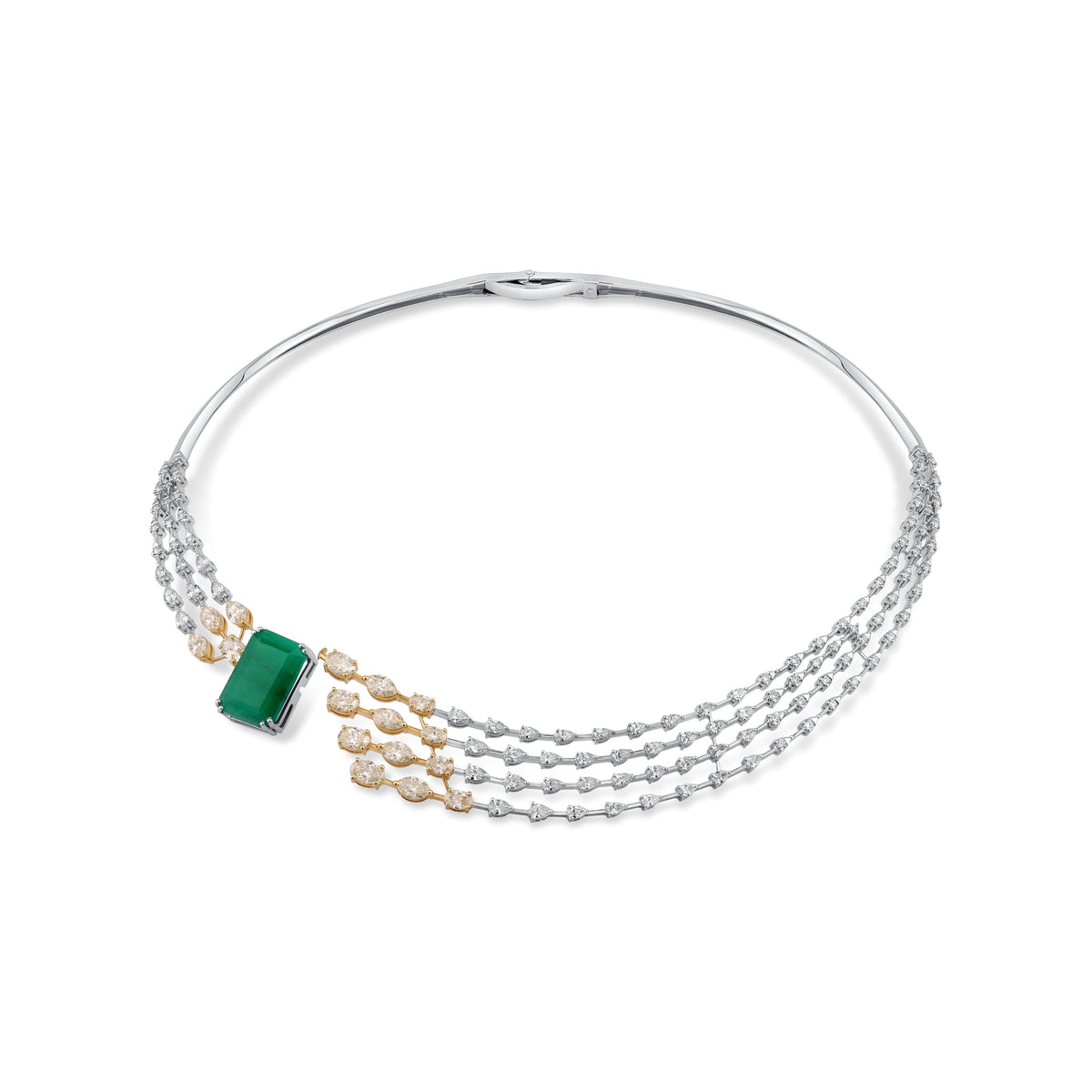 CALYSSOR EMERALD NECKLACE