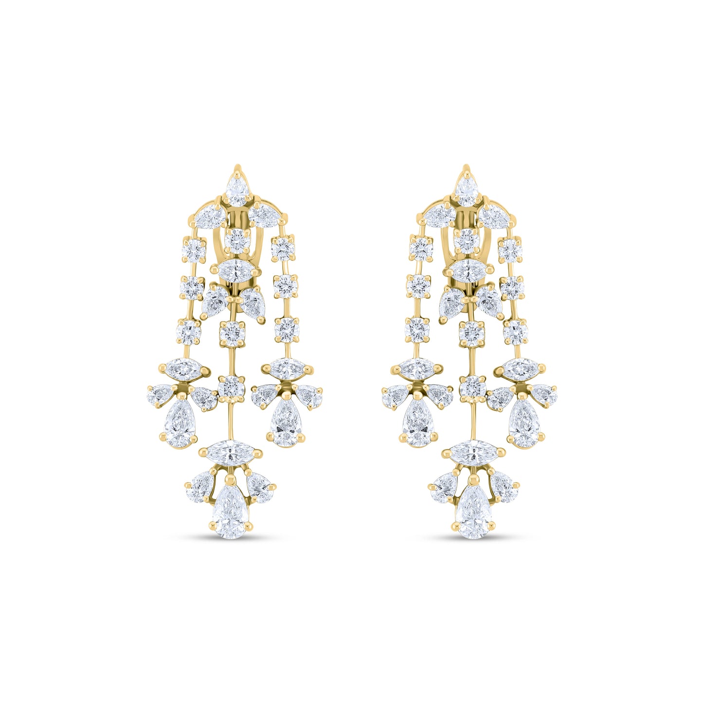 VELOURA FANCY GOLD EARRING