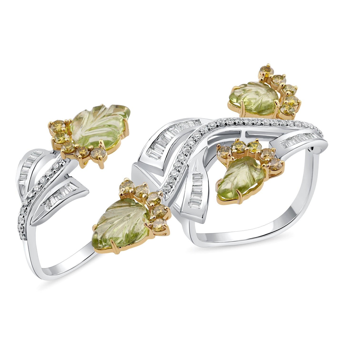 OLYNDRA PERIDOT RING