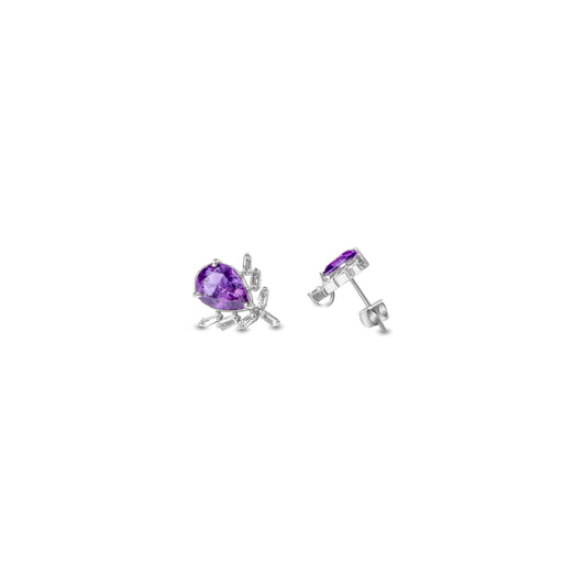 AMETHYST LUMINE EARRING