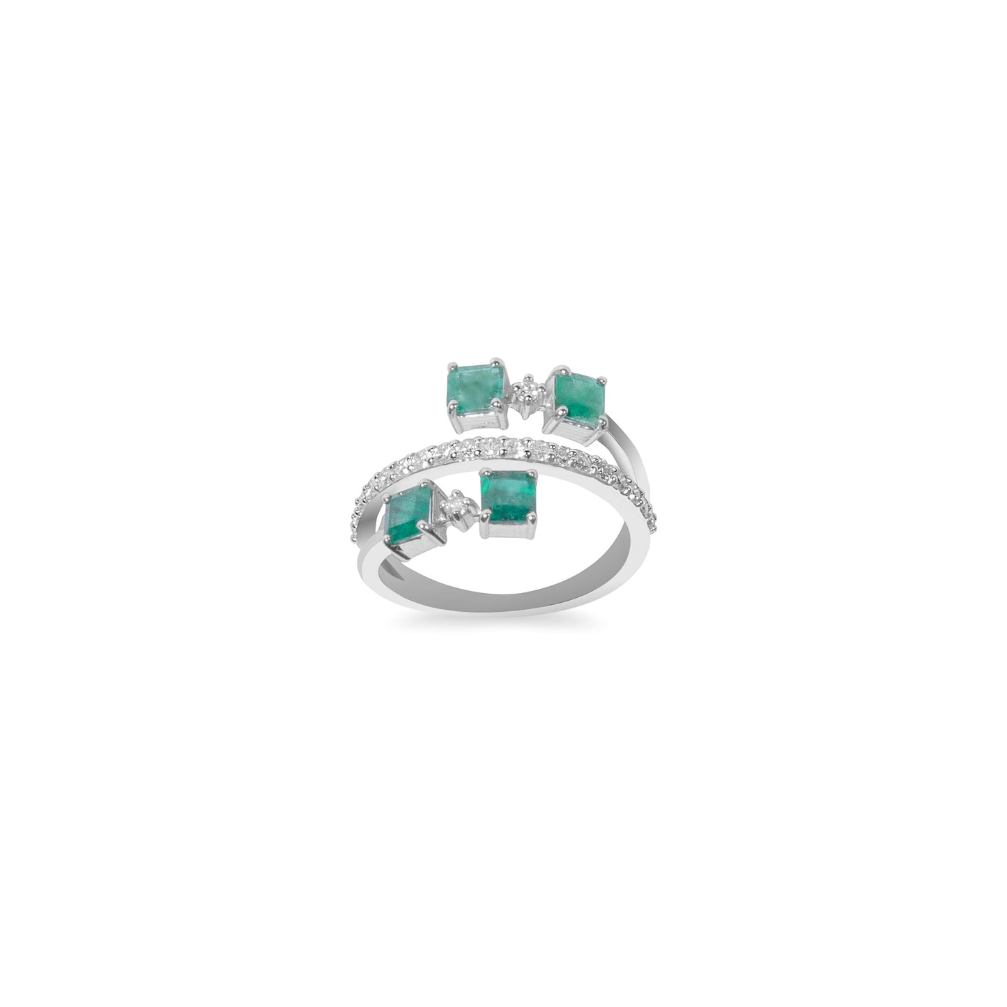 EMERALD FANCY LUMINE RING