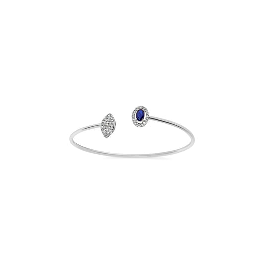 SAPPHIRE FANCY SPECTRA BANGLE
