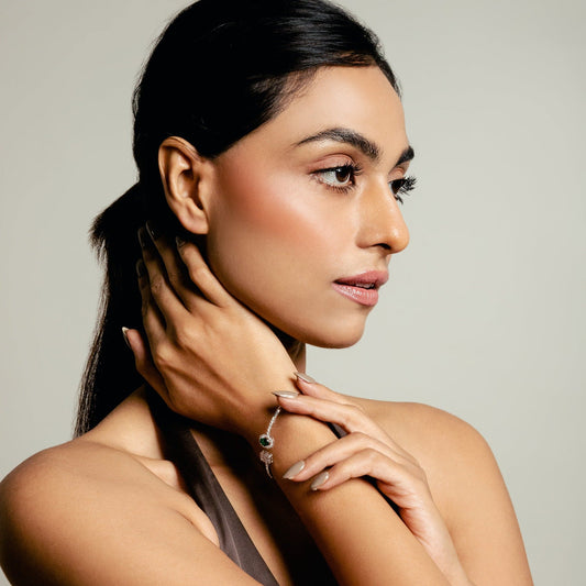 EMERALD FLEXI BANGLE