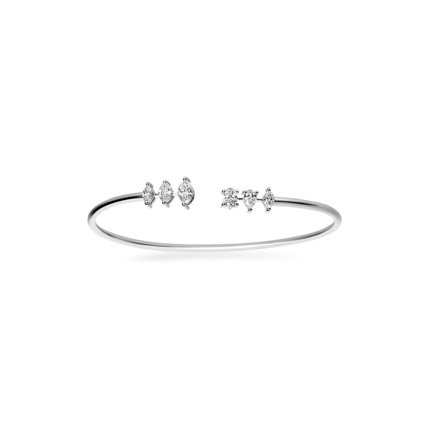 TOURMALINE PEAR FANCY BANGLE