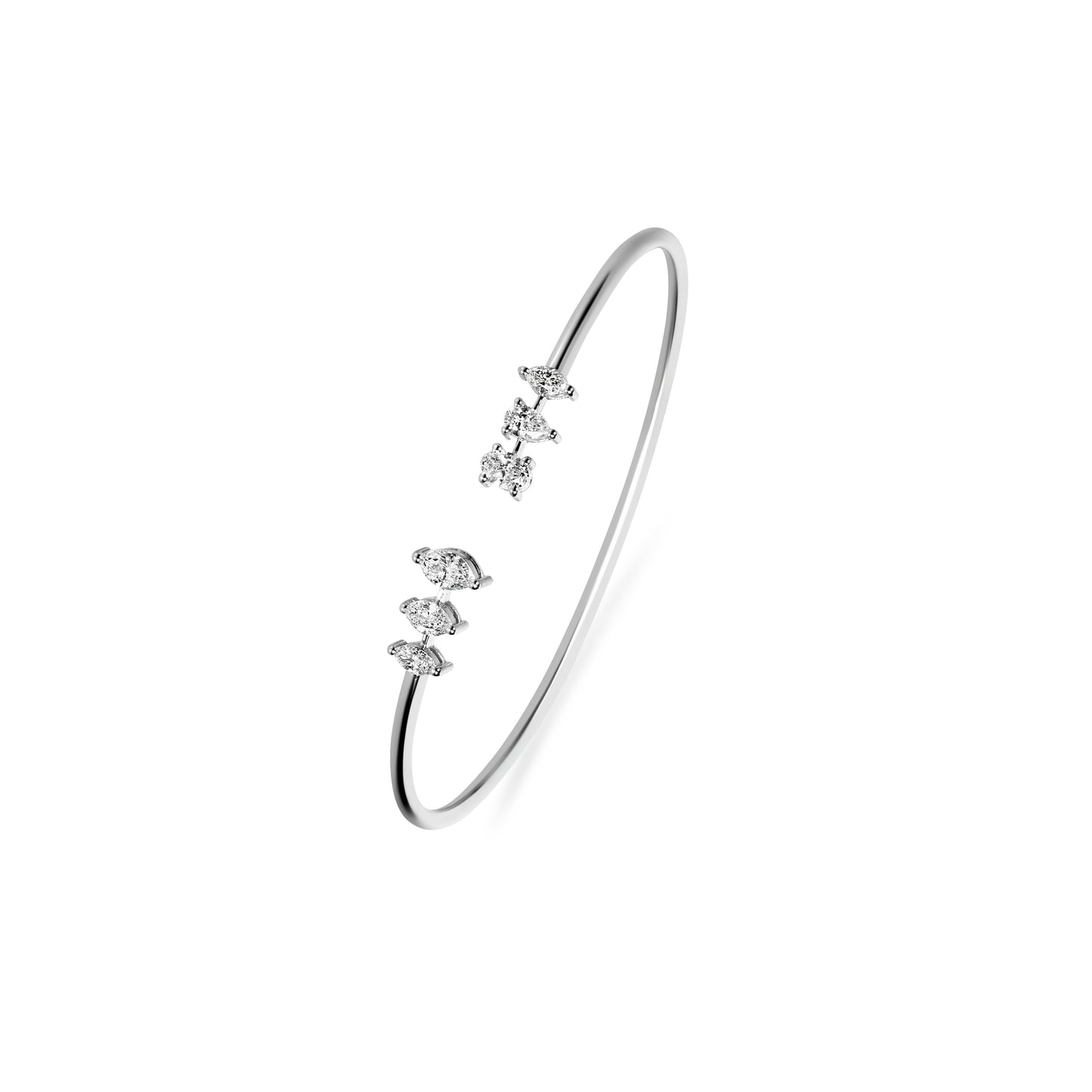 TOURMALINE PEAR FANCY BANGLE