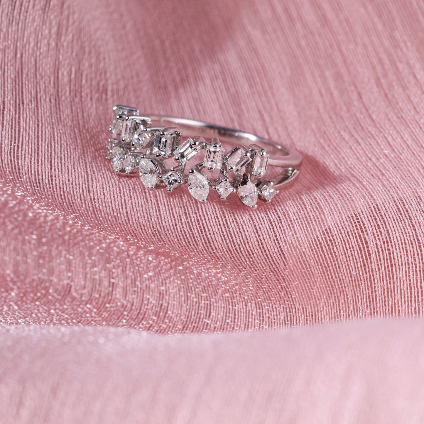 MARQUISE FLOWER FANCY RING