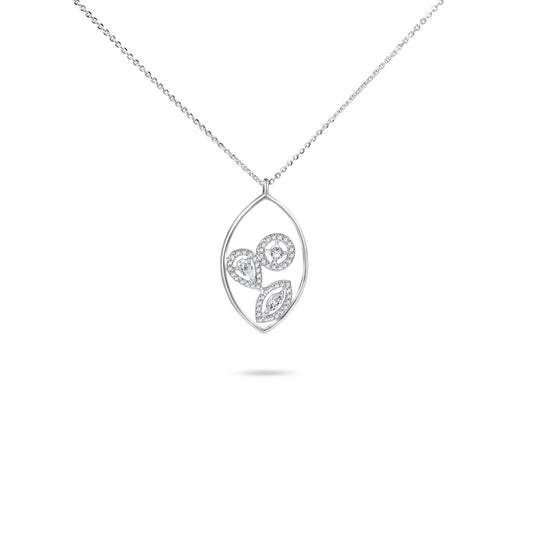 FANCY PEAR ETERNA NECKLACE