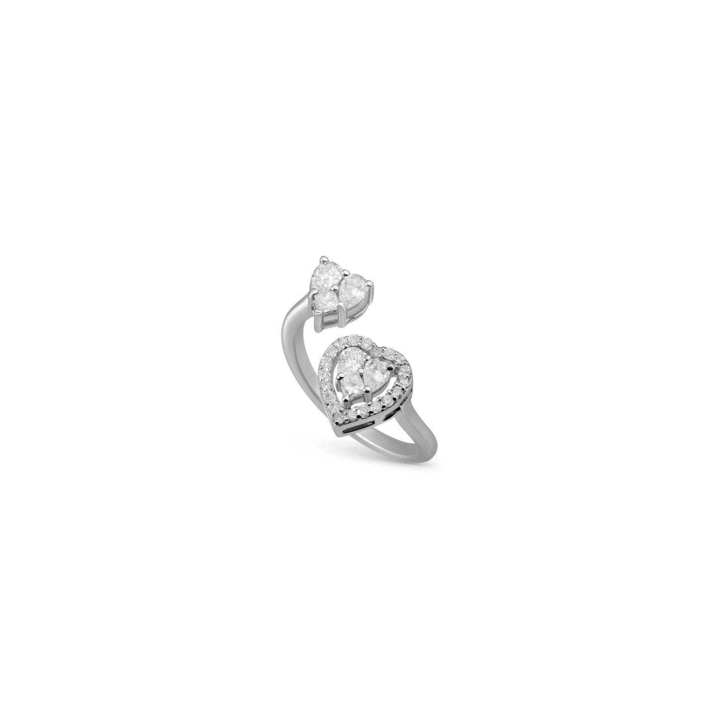 SHIMMERING HEART ETERNA RING