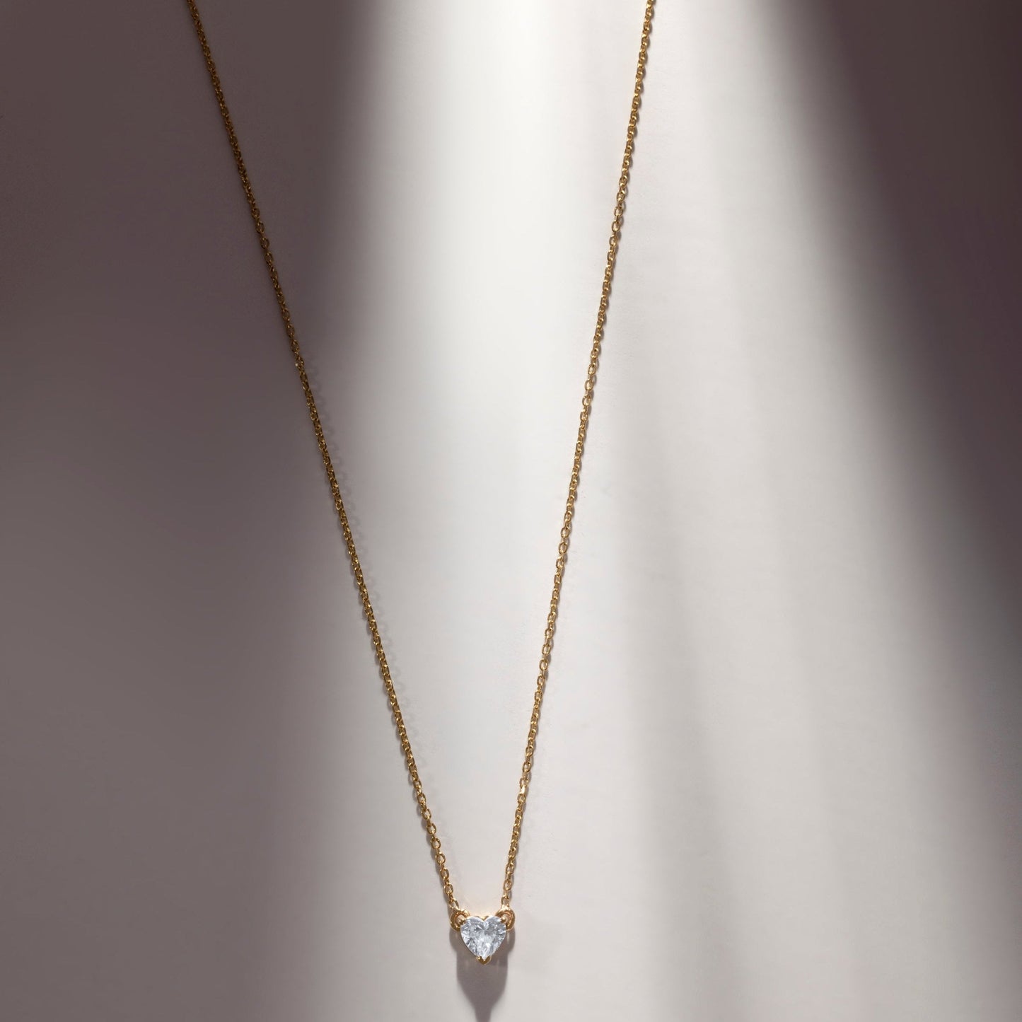 SPARKLING HEART FANCY AURORA NECKLACE