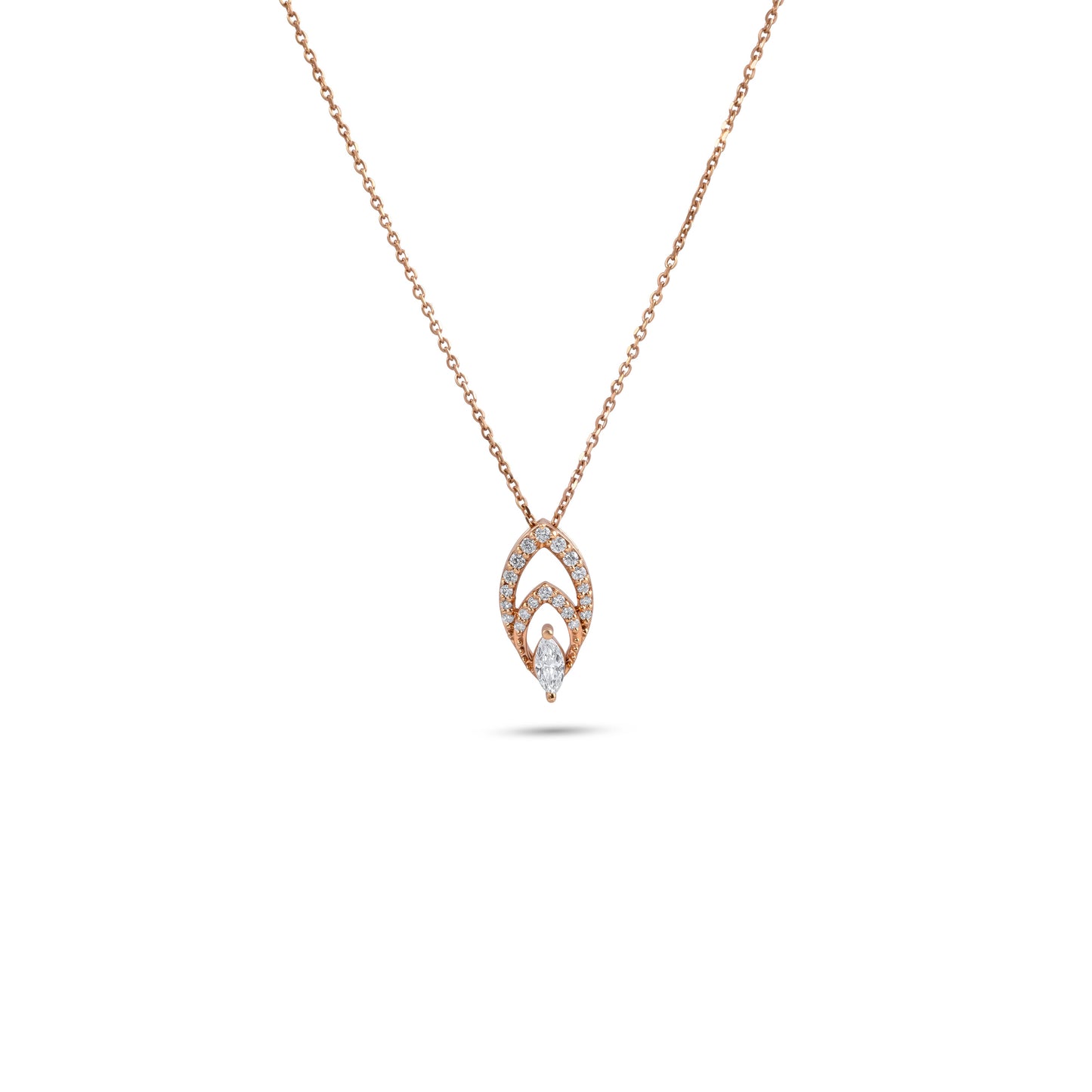 FANCY SOLITAIRE AURORA PENDANT