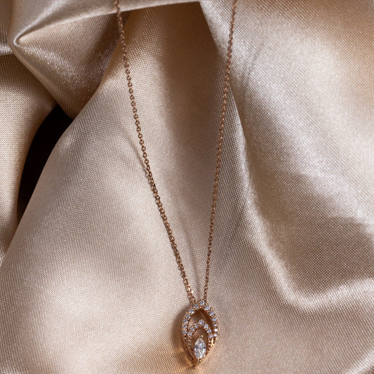 FANCY SOLITAIRE AURORA PENDANT