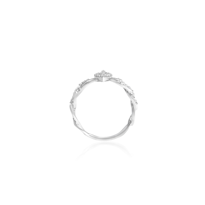 PEAR FANCY RING