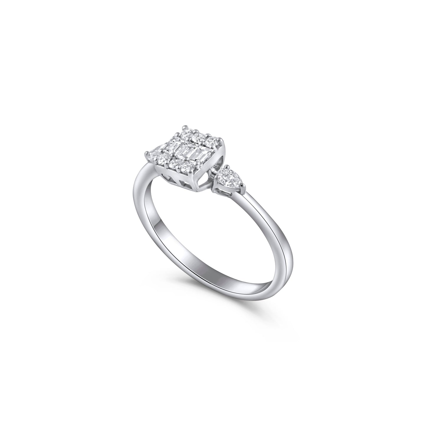 RUBY OVAL ETERNA RING