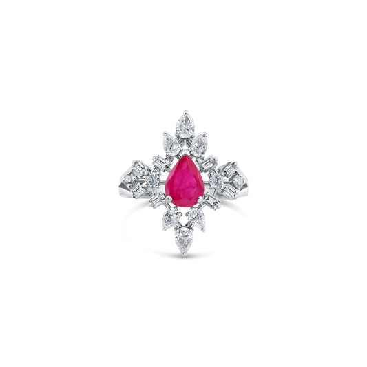 ALUVION RUBY RING