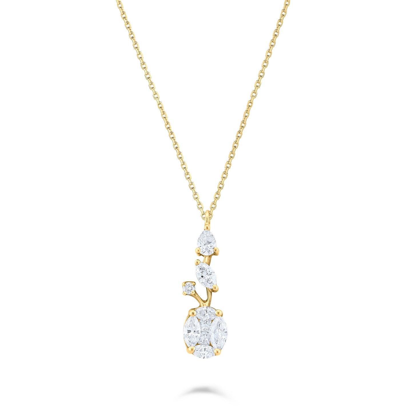 BOLD FANCY AURORA NECKLACE