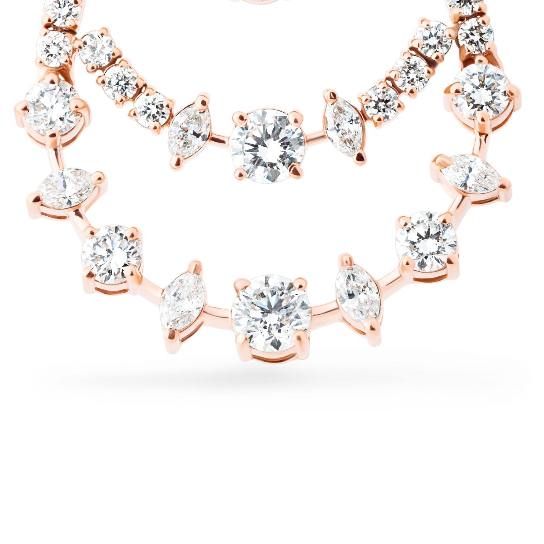 CROWN EDGE EARRING