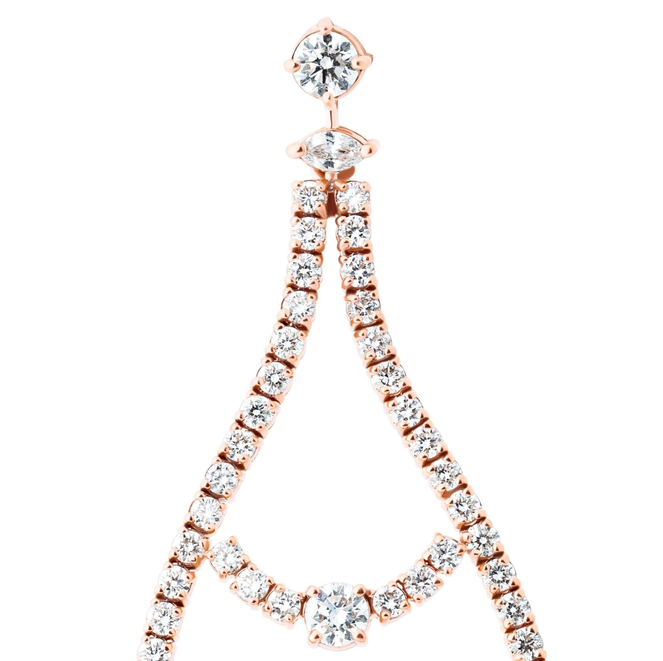 CROWN EDGE EARRING