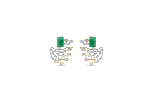 CALYSSOR EMERALD EARRING