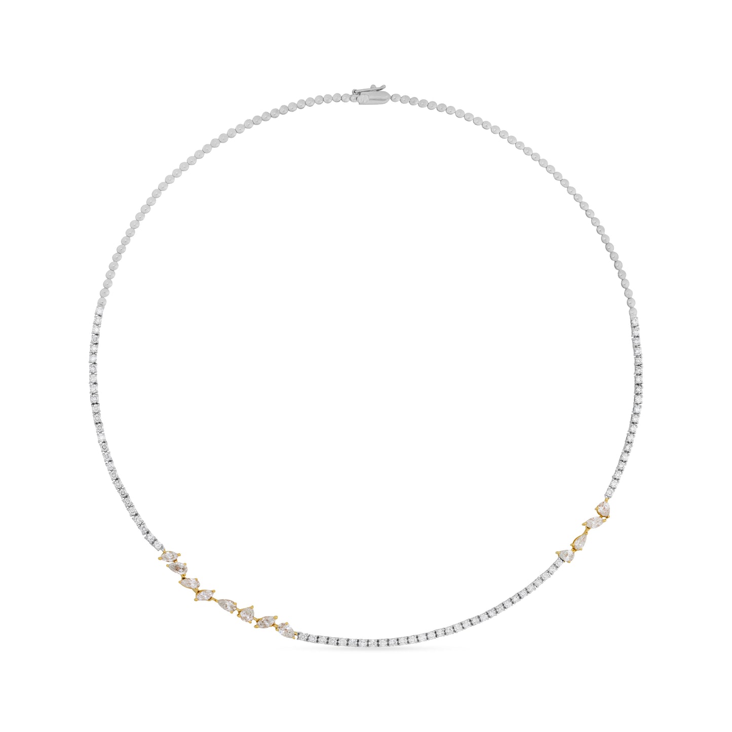 IMPERIAL VERTICE WHITE GOLD NECKLACE