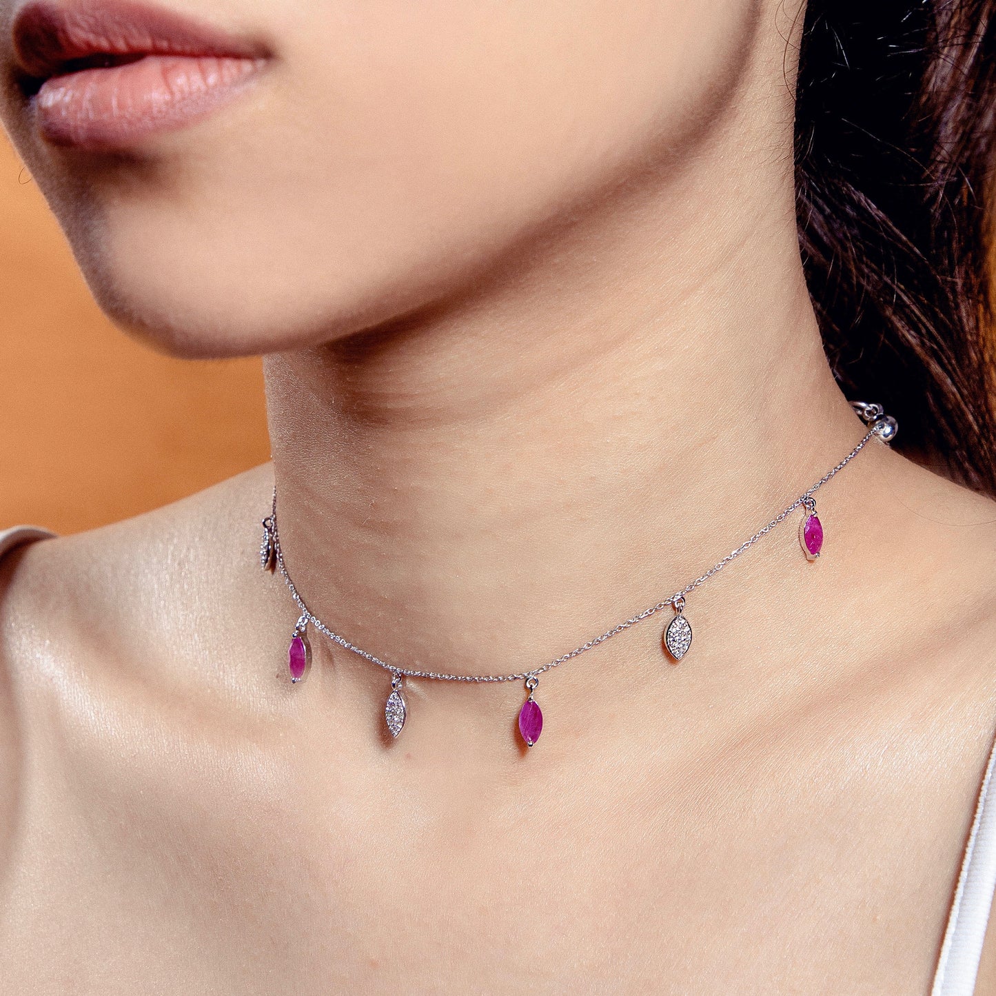MARQUISE SPECTRA NECKLACE