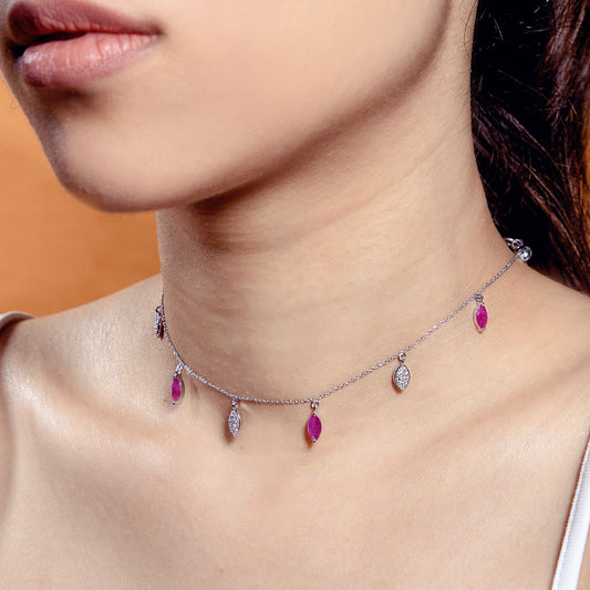 MARQUISE SPECTRA NECKLACE