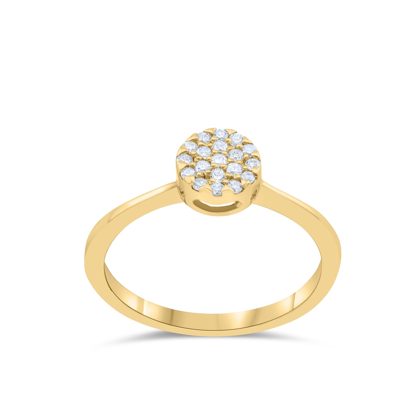 Eternal Glow and Fancy Diamond Gold Ring