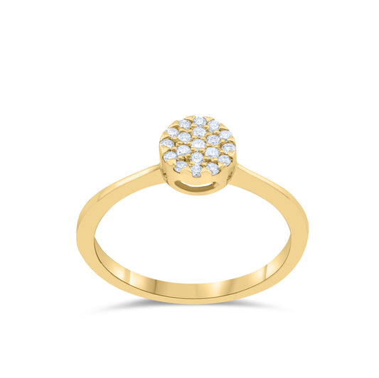 Eternal Glow and Fancy Diamond Gold Ring