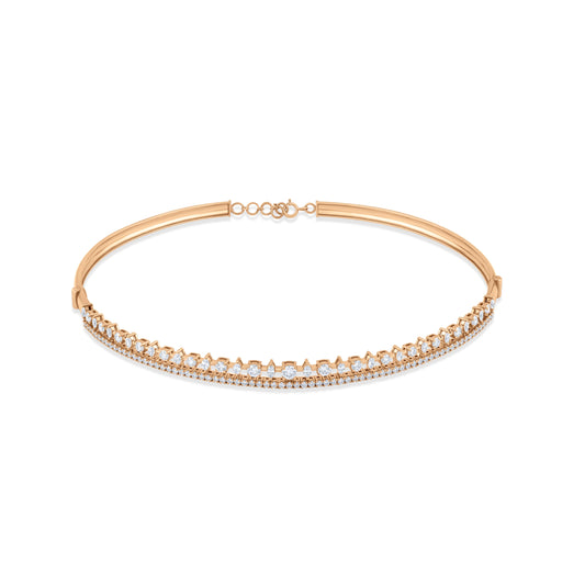 VELOURA ROUND GOLD NECKLACE