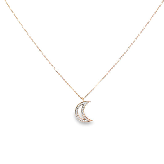 FANCY MOON  ETERNA NECKLACE