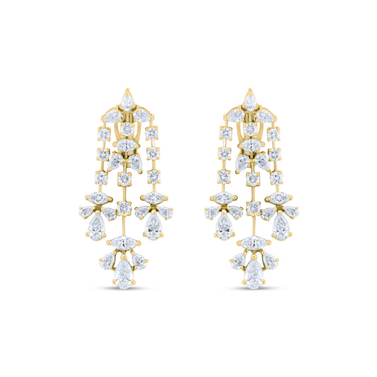 VELOURA FANCY GOLD EARRING