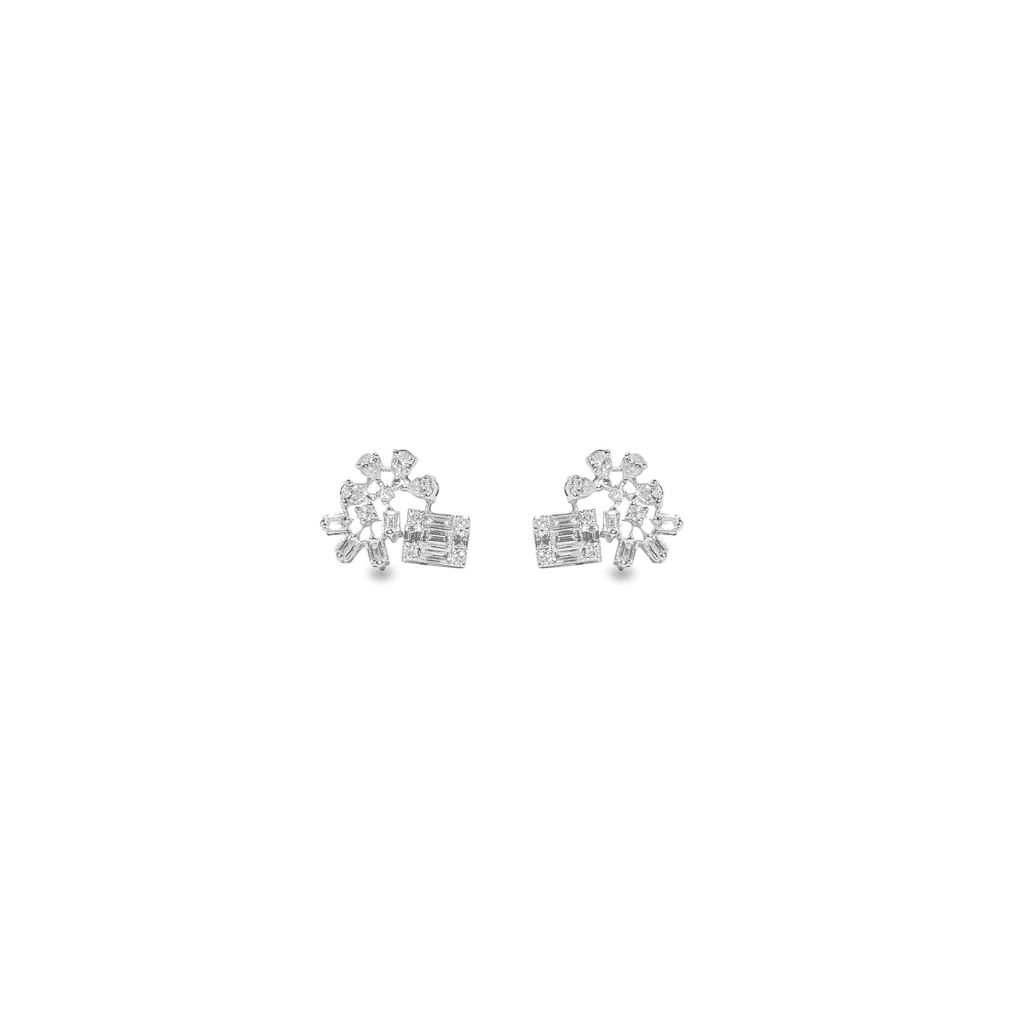 LUMINOUS FANCY DIAMOND EARRING