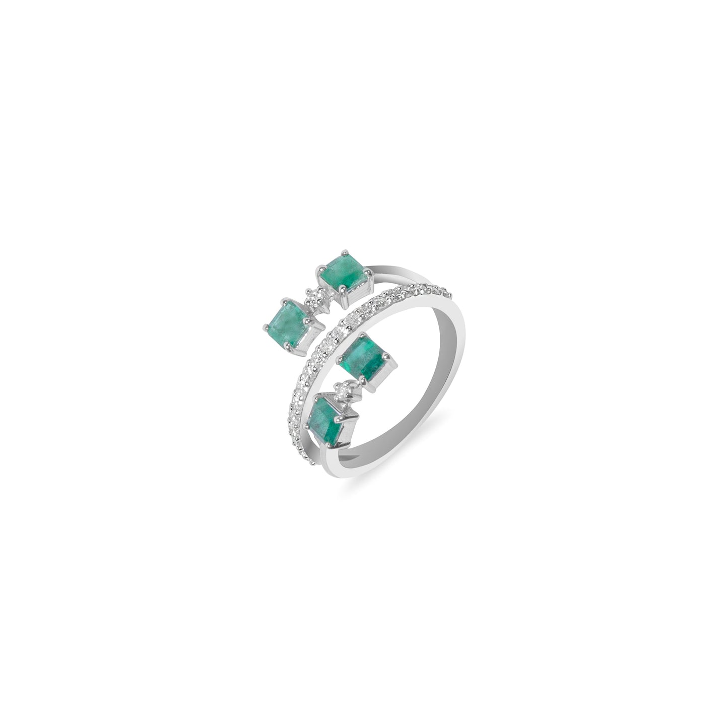 EMERALD FANCY LUMINE RING