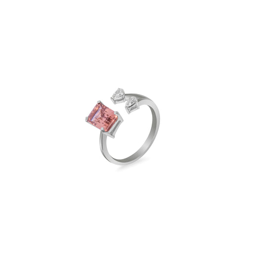TOURMALINE PEAR PRISME RING
