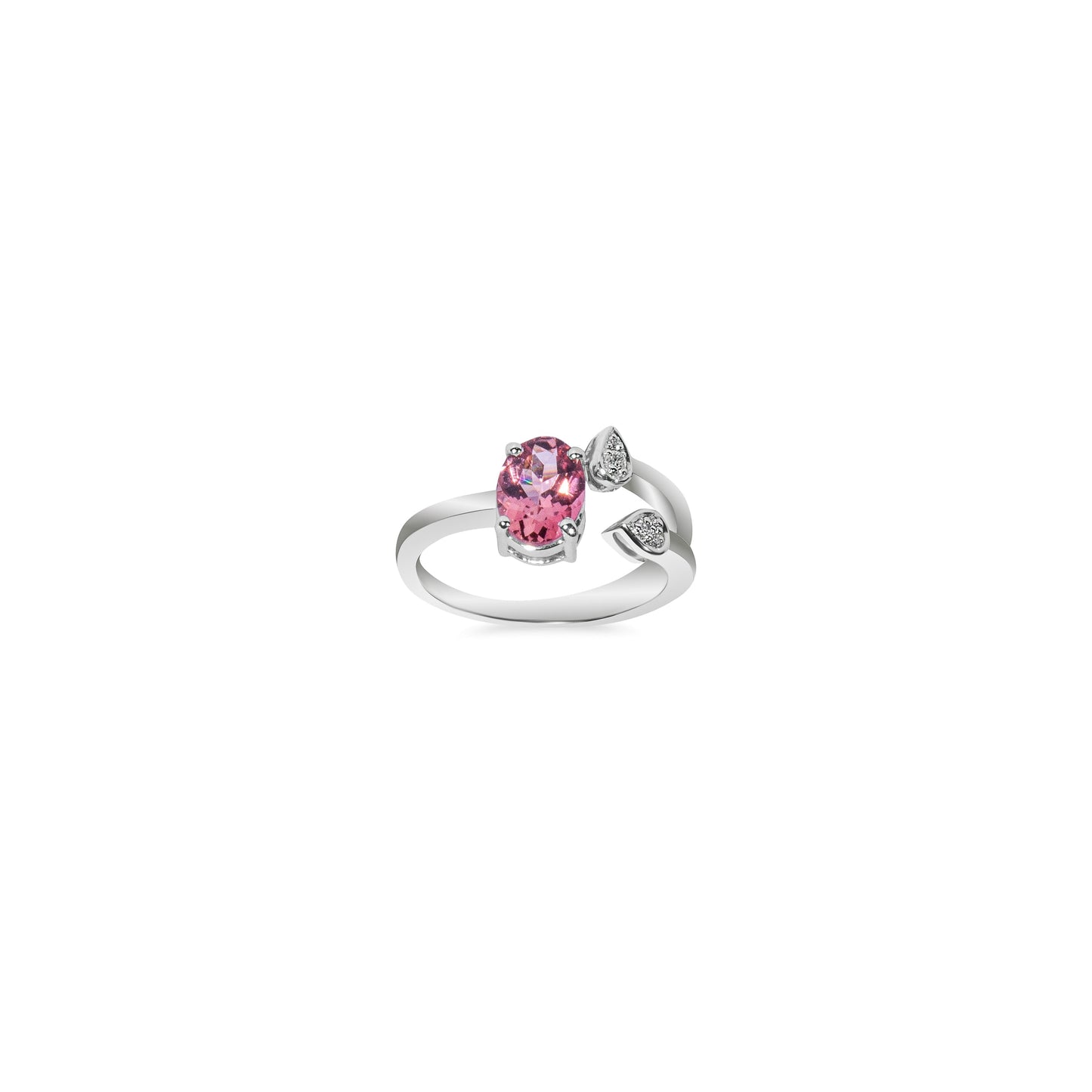 PEAR ROUND TOURMALINE RING