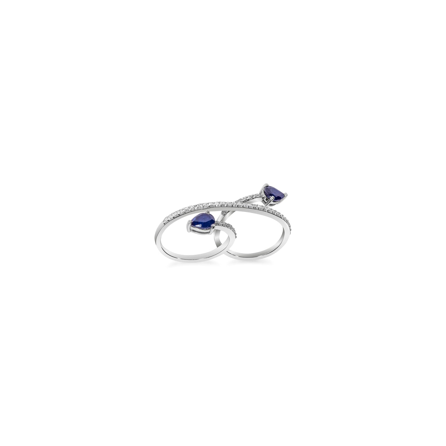 ARROW SAPPHIRE PRISME RING