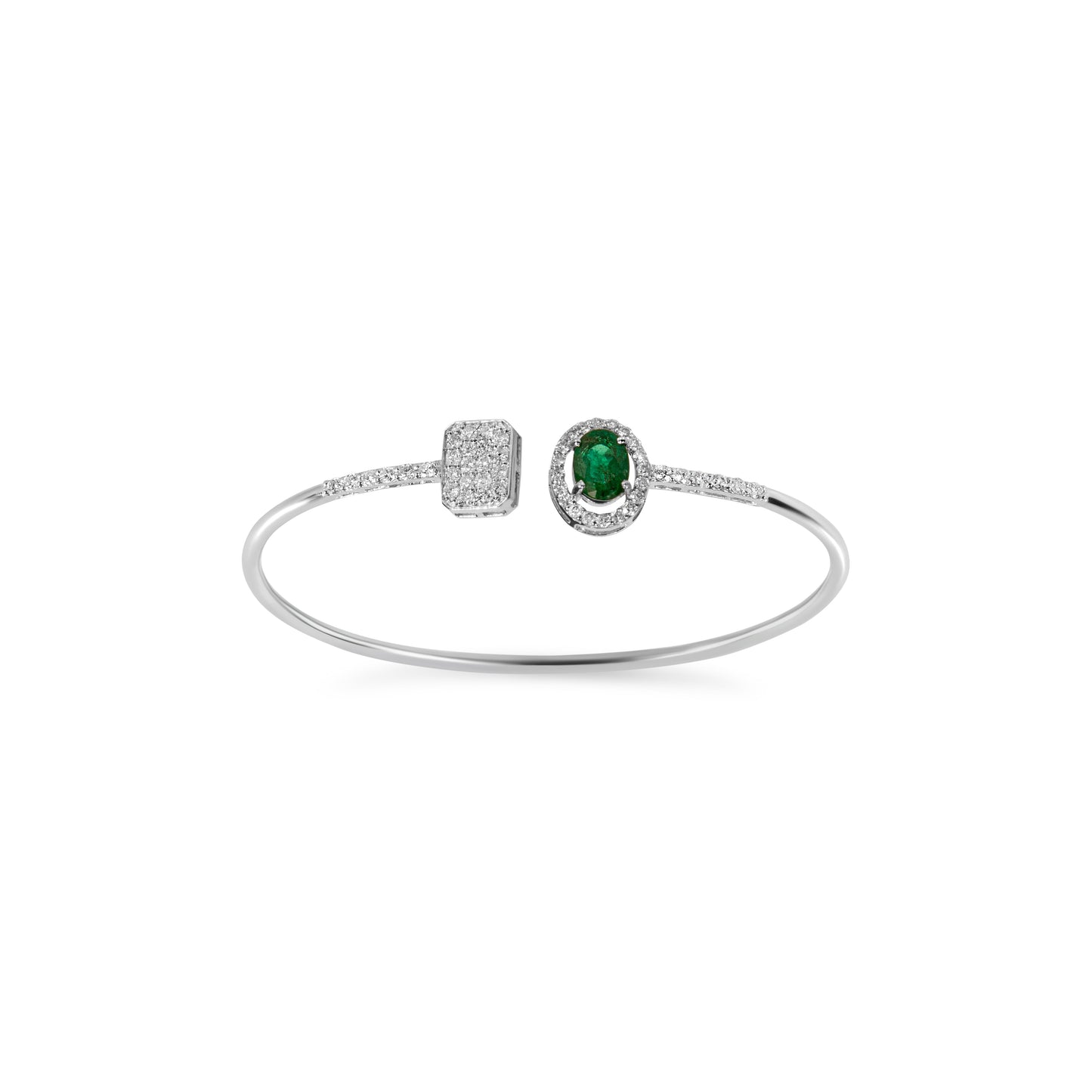 EMERALD FLEXI BANGLE