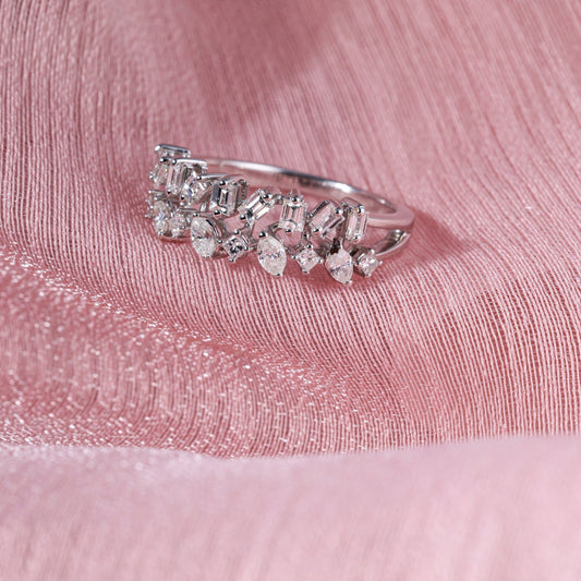 MARQUISE FLOWER FANCY RING