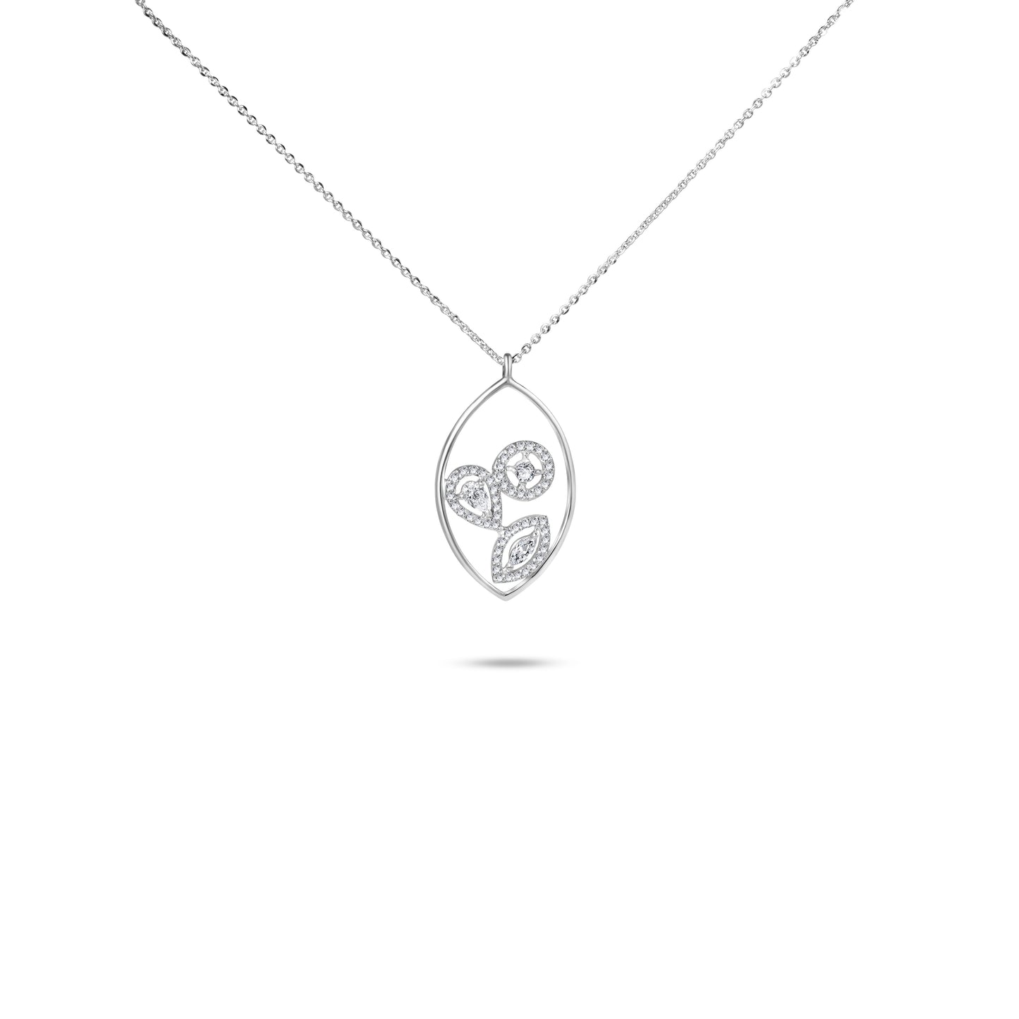 FANCY PEAR ETERNA NECKLACE