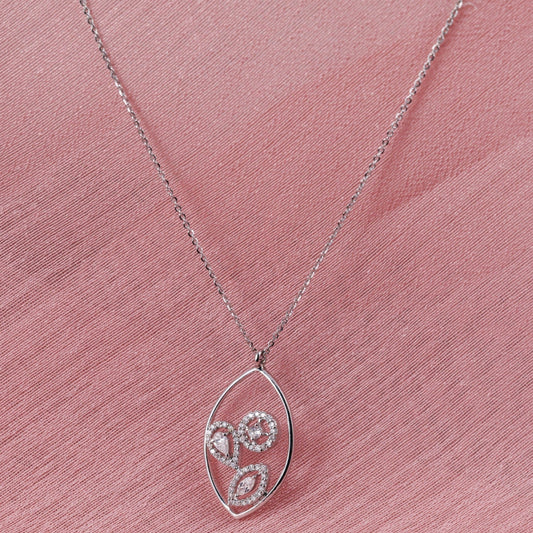 FANCY PEAR ETERNA NECKLACE
