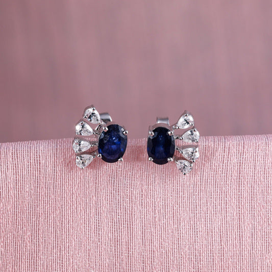 SAPPHIRE FANCY LUMINE EARRINGS
