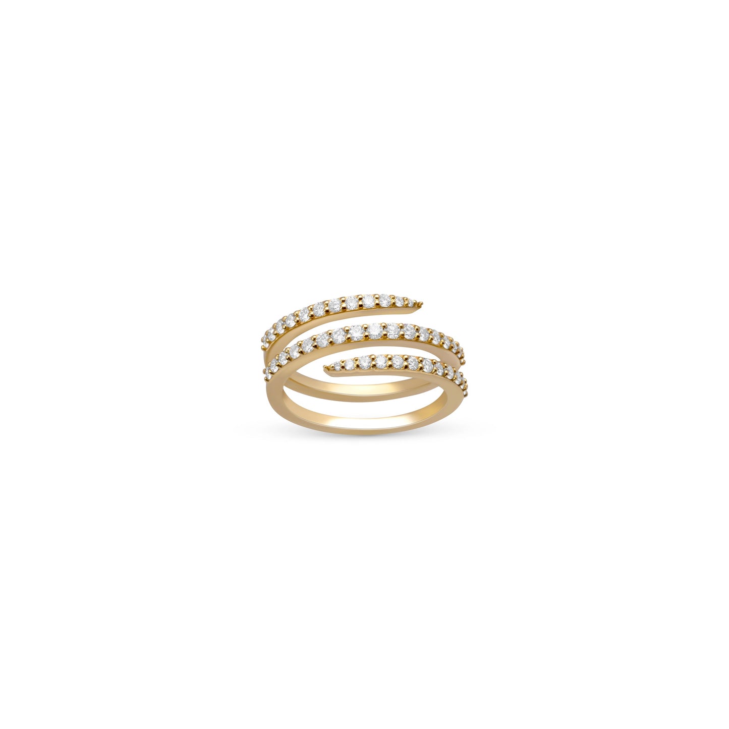 SPARKILING SPIRAL SOLARA RING