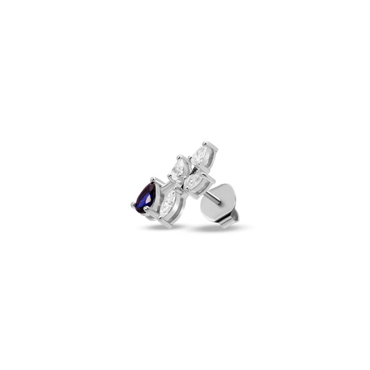 RADIANT SAPPHIRE LUMINE EARRINGS