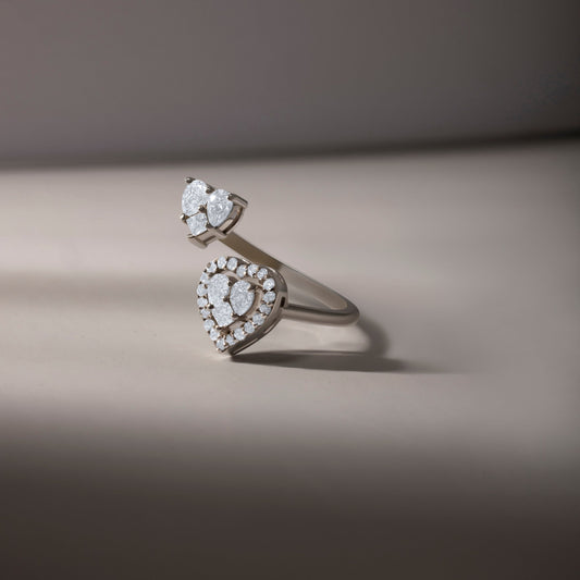 SHIMMERING HEART ETERNA RING