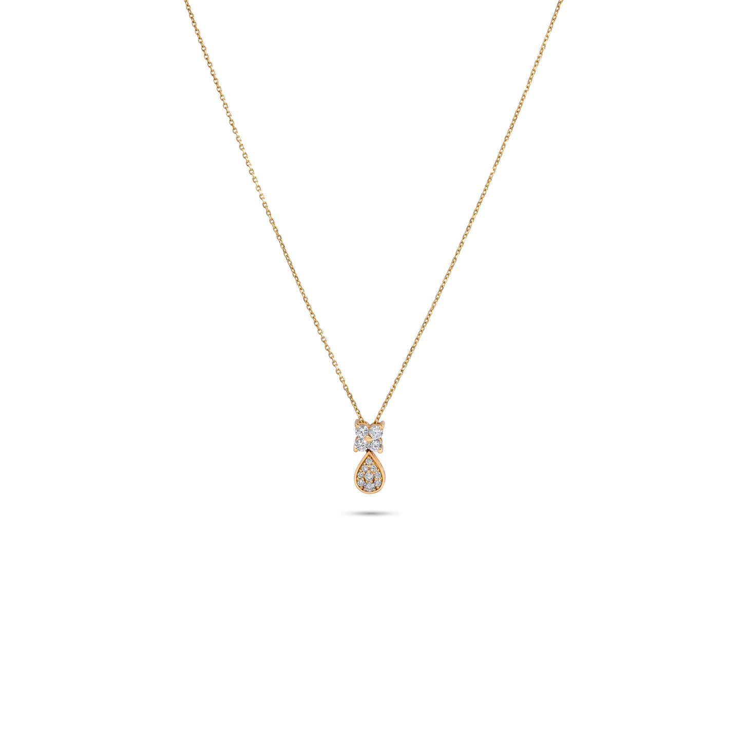 FANCY FLOWER AURORA NECKLACE