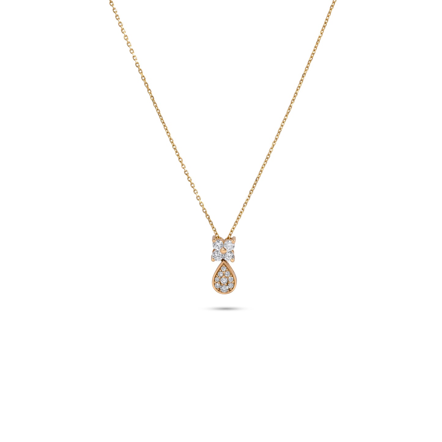 FANCY FLOWER AURORA NECKLACE