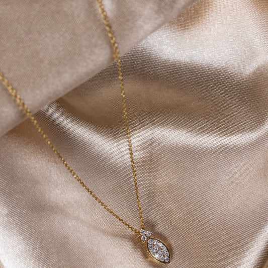 ROUND FANCY SOLARA  NECKLACE